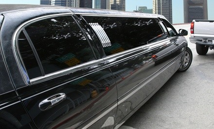 Four- or Six-Hour Limo Experience with a Full Bar for Up to 8 People from G&A Limousine Service (Up to 53% Off)