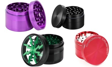 4-Layer Herb Grinder with Bonus Container