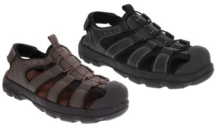 London Fog Men's Finsbury Sandals