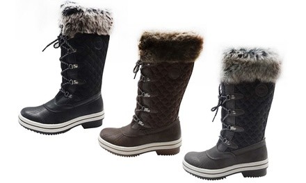 ArcticShield Melissa Women's Fur Snow Boots