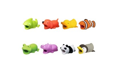 Assorted Animal Cable Protectors 8-Pack