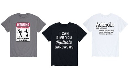 Instant Message: Men's Sarcastic Engineering Tees (S-3XL)