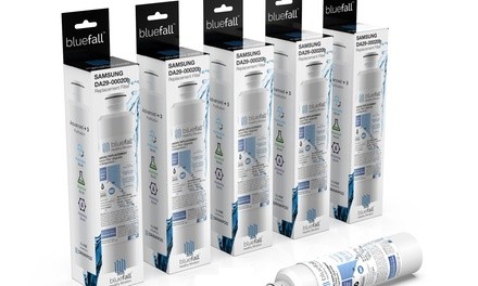 5 Samsung Compatible Da29-00020b Refrigerator Water Filter by Bluefall