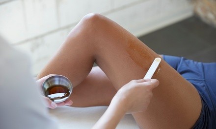 One or Two Chocolate Brazilian Waxes at Blooming Brows (Up to 61% Off)