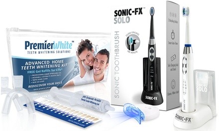Total Care Sonic-FX Solo Electric Toothbrush & Teeth Whitening Bundle