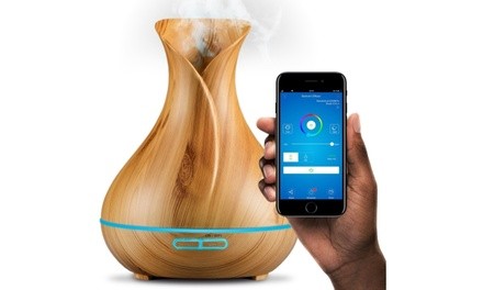 Sierra Modern Home Wi-Fi Smart Diffuser Compatible with Alexa and Google Home