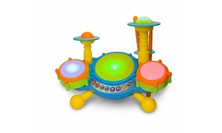 Educational Toys For 2 Year Old Baby Kids Toddlers Boy Girl Learning Drum Set