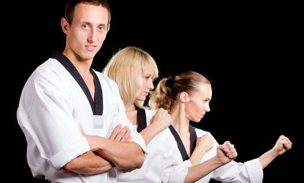 Two Months of Karate Lessons with a Uniform or Five Classes at Villari's Martial Arts Center (Up to 86% Off)