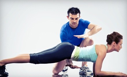 Four or Six Personal-Training Sessions at All 4 One Fitness (Up to 86% Off)