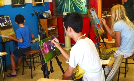 90-Minute Adult or Kids' Art Classes at Mission Art Center (Up to 61% Off). Three Options Available.