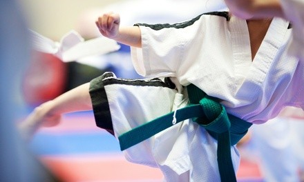 Four Weeks of Beginner Karate Classes with Uniforms for One or Two from Kids Love Martial Arts (Up to 88% Off)
