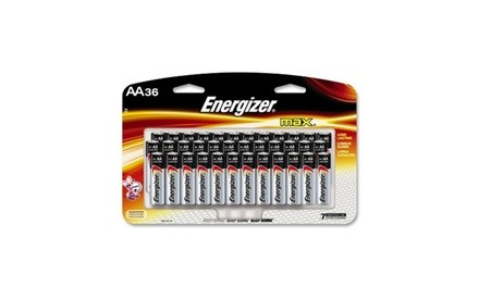 Eveready E91SBP36H Alkaline Batteries AA - 36 Pack