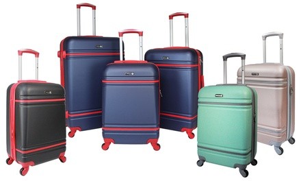 World Traveler American Collection Hard-Sided Spinner Luggage Set (3-Piece)