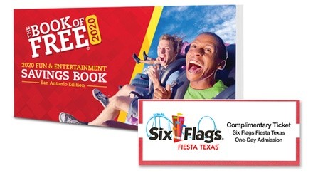 Book of Free Savings Book and One, Two, or Four General-Admission Six Flags Tickets (Up to 79% Off)