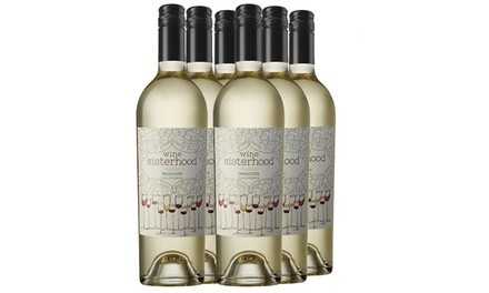 Wine Sisterhood Moscato Set (6-Pack). Shipping Included.