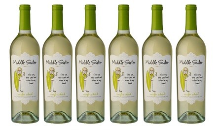 Vintage Wine Estates Middle Sister Surfer Chick Sauvignon Blanc (6-Pack). Shipping Included.