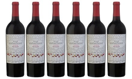 Wine Sisterhood Red Blend Wine (6- or 12-Pack). Shipping Included.