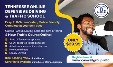 Up to 69% Off on Driving / Driver's Education - Other at Caswell Group Driving School