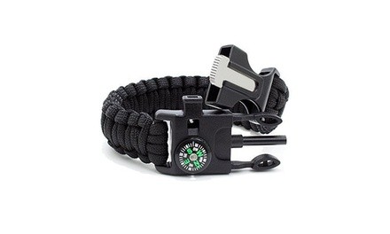 Survival Paracord Bracelet (2-Pack) 