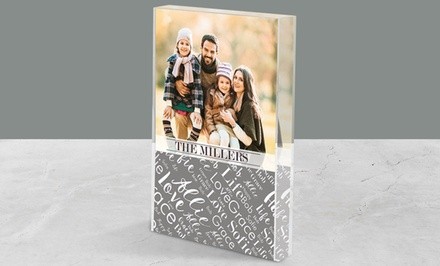 One Personalized Acrylic Photo Keepsake from GiftsForYouNow.com (62% Off)