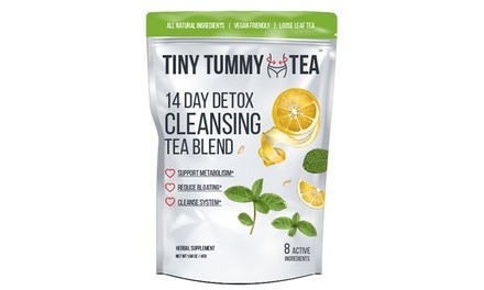 Tiny Tummy Tea Detox Cleansing Tea Blend (14- or 28-Day)