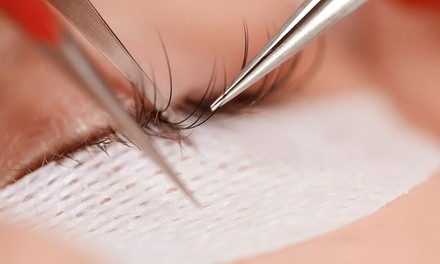 Full Set of Natural-Style Classic or Glamour Hybrid Eyelash Extensions at Panache Lashes (Up to 50% Off)