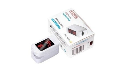 Pulse Oximeter Fingertip Heart Rate Blood Oxygen Monitor w/ 1.5