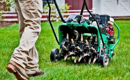 Up to 35% Off on Lawn Aeration Service at Landscaping and more 704