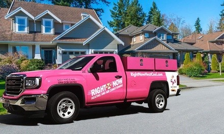 Furnace with Optional Heater Flush or AC Tune-Up from Right Now Heating and Air Conditioning (Up to 62% Off)