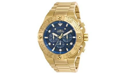 Invicta Men's 25829 Pro Diver Quartz Chronograph Blue Dial Watch