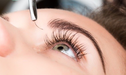 Full Set of Classic Eyelash Extensions with or without Two-Week Fill (Up to 30% Off)