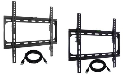 Koramzi Low-Profile Fixed or Tilt Wall Mount for 26-55