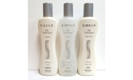 Biosilk Silk Therapy Haircare Trio