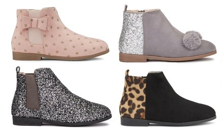 Olivia Miller Girl's Love To Shine Fashion Booties