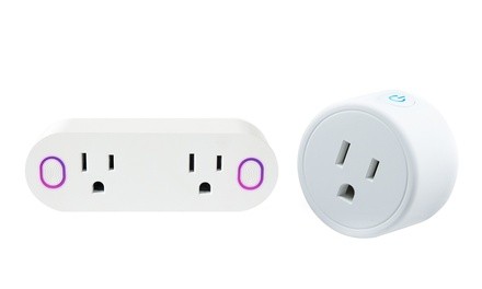 TOVA Single or Dual Smart WiFi Plug (No Hub Required) (1- or 2-Pack)