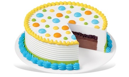 Eight- or Ten-Inch Ice Cream Cake at Dairy Queen (Up to 49% Off)