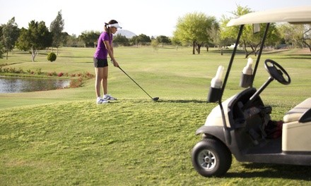 9- or 18-Hole Round of Golf for Two or Four Including Cart Rental at Hilltop Country Club (Up to 50% Off)