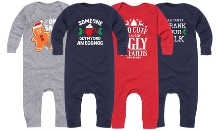 Instant Message: Funny Infant Christmas Bodysuits