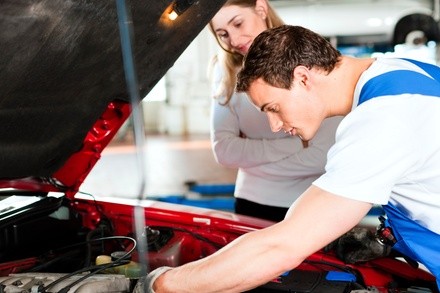 Up to 37% Off on Automotive Oil Change at Mechanic Max Auto Center