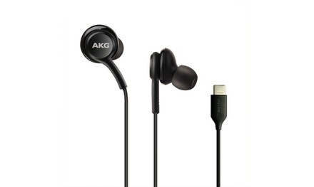Type C Wired Earbuds AKG USB-C Headphones for Samsung Galaxy Note 10 S20 Plus