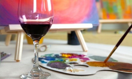 Three-Hour BYOB Painting Class for 1, 2, or 4 People at Elliot Jordan Studio Gallery Art Class (Up to 65% Off)