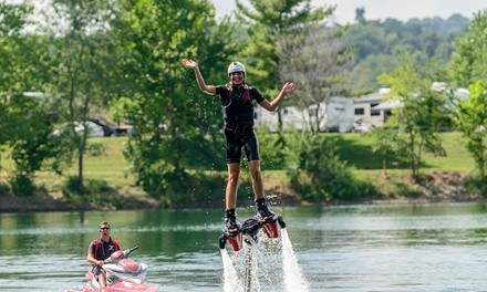 Private 45-Minute Flyboard or Jetpack Experience for Two or Four at Jet Pack Water Adventures (Up to 50% Off)