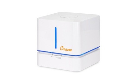 Crane Cube 0.5 Gallon Desktop Ultrasonic Cool Mist Humidifier