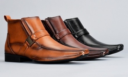 Harrison Men's Pull-On Fashion Dress Boots