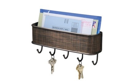 Letter Holder and Key Rack Wall Mount