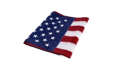 3'x5' American Flag Sewn Stripes Embroidered Stars