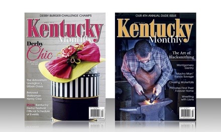 $10 for a One-Year Subscription to “Kentucky Monthly” Magazine (Up to $20 Value)