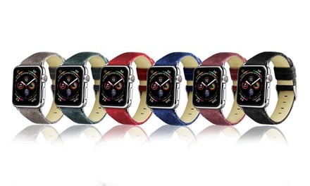 Posh Tech Velvet Bands for Apple Watch Series 1, 2, 3, 4 & 5