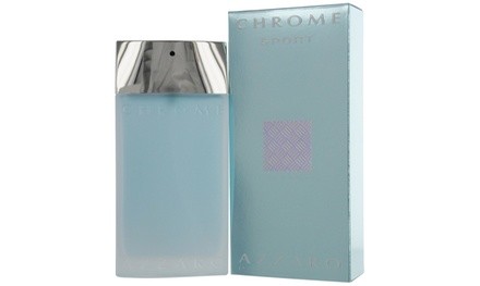 Azzaro Chrome Sport Eau de Toilette for Men (3.4 Fl. Oz.)