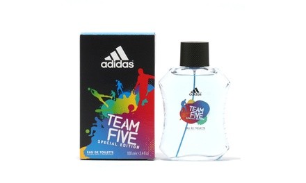 Adidas Team Five Men- EDT Spray 3.4 Oz